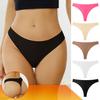 Бесшовные женские стринги с низкой талией, незаметные, для тренировок, сексуальные, эластичные, мягкие, дышащие