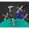 1PC Electric Control Cabinet Car Elevator Cross Key Wrench, Water Meter Valve Key, Inner Triangle Wrench, Multi-purpose Tool
