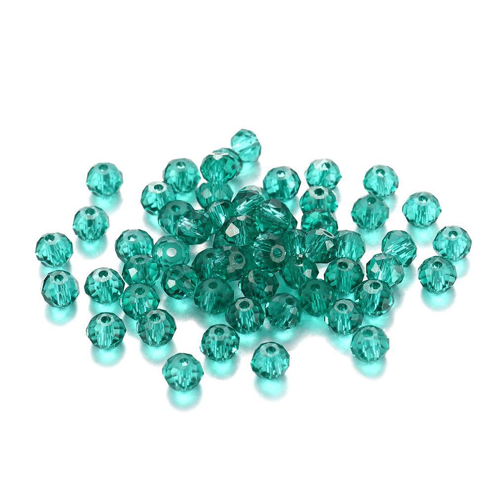 Набор для самостоятельного изготовления ювелирных изделий: Прозрачные стеклянные бусины 3-8 мм, рис, бриллианты, огранка кристаллов, в форме фонарика, разделительные бусины - идеально подходят для изготовления аксессуаров