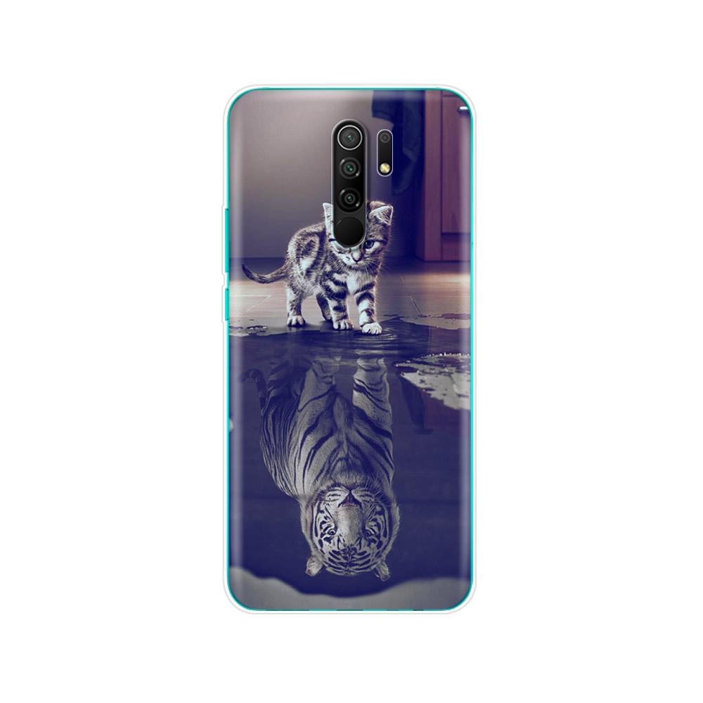 For Xiaomi Redmi 9 Case Silicon Back Cover Phone Case For Redmi 9 Soft Case 6.53 Inch Etui Coque Bumper Shockproof Protective