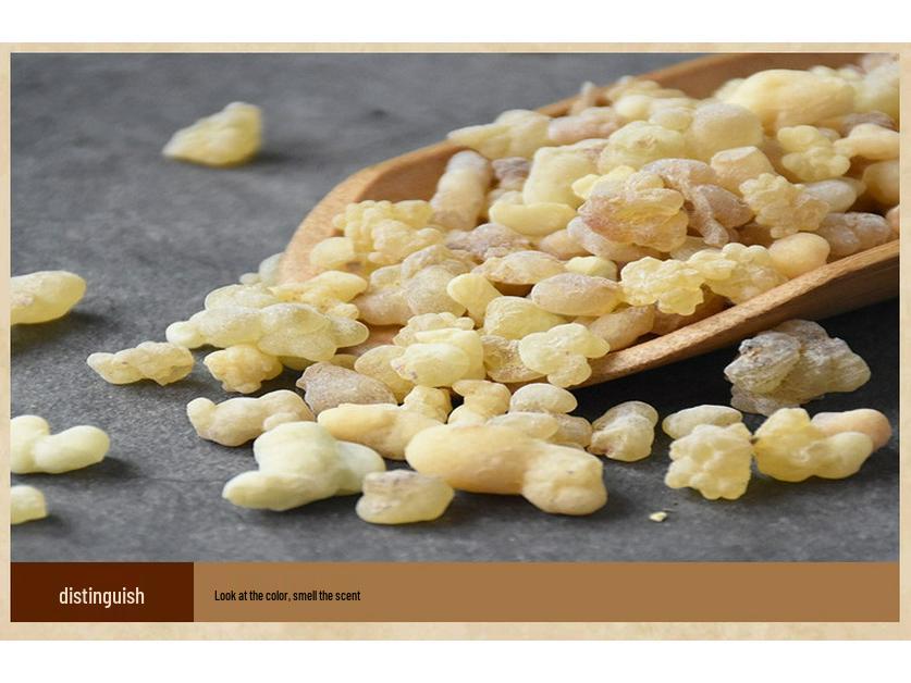 Natural Unsulfured Frankincense Beads, Myrrh with Chuanxiong Danshen Frankincense Powder