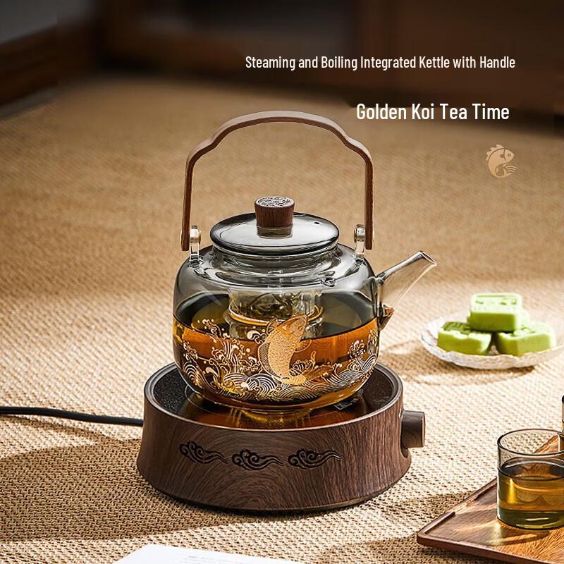 Высокотемпературный стеклянный чайник YIHUTEA