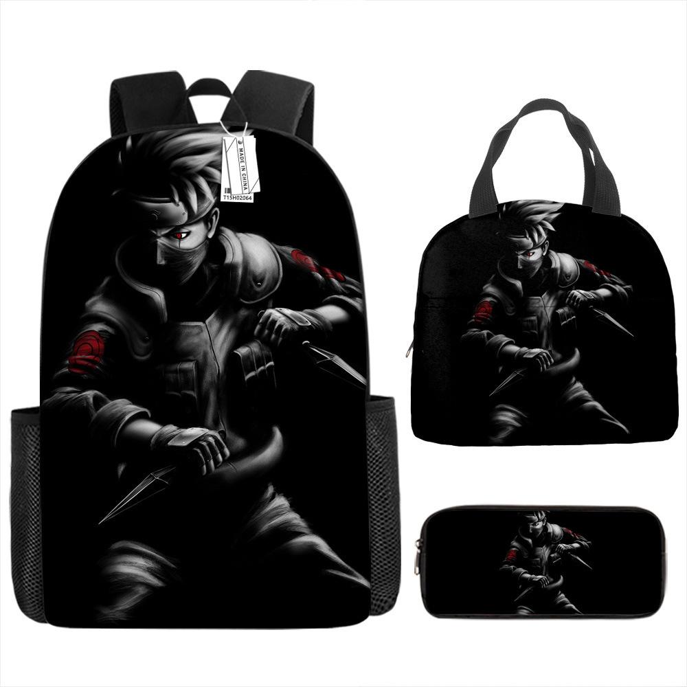 Рюкзак Наруто для учеников начальной школы 3-й 5-й 6-й класс детский рюкзак большой вместимости водоотталкивающий