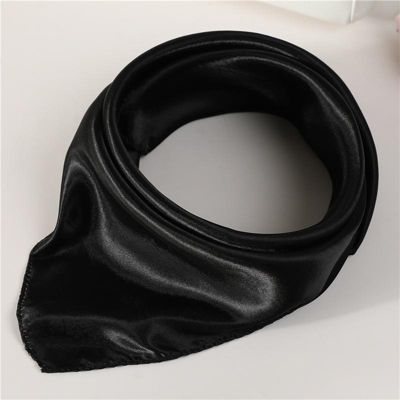 50 * 50cm Spring And Autumn Silk Scarves Versatile Decoration Professional Small Square Scarves Neck Protection Binding Bag