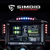 8.5" Tech SIMDID DV480 PRO Аналоговый гоночный руль с приборной панелью