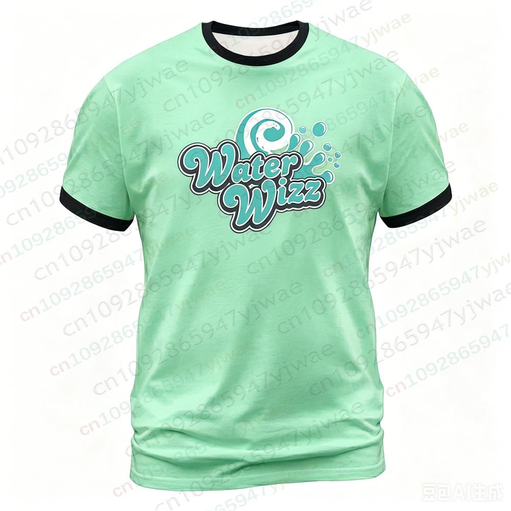 Grow Ups Movie Water Wizz Themed Orange Printed T-Shirt Fashionable Casual Street Top Summer Men'S And Women'S T-Shirt
