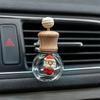 4 шт. Флакон для духов для автомобильного кондиционера Рождественский Автомобильный Аромадиффузор с Клипсой для Ароматерапии для Автомобильного Аромата Праздничный Ги