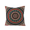 Богемный стиль мандала Полиэстеровая наволочка Квадратная наволочка для диванной подушки Дом