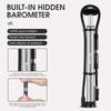 WEST BIKING 140psi High-pressure Bike Pump with Gauge for Fork Hand Cycling Tire Inflator Schrader Presta Valve Bicycle Pump