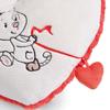 Подушка NICI Кот Любовь Сердце 26x22см