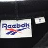 Reebok Свитшоты с логотипом 90-х на спине, с длинным рукавом, 2 черных, с начесом сзади, мужские, б/у