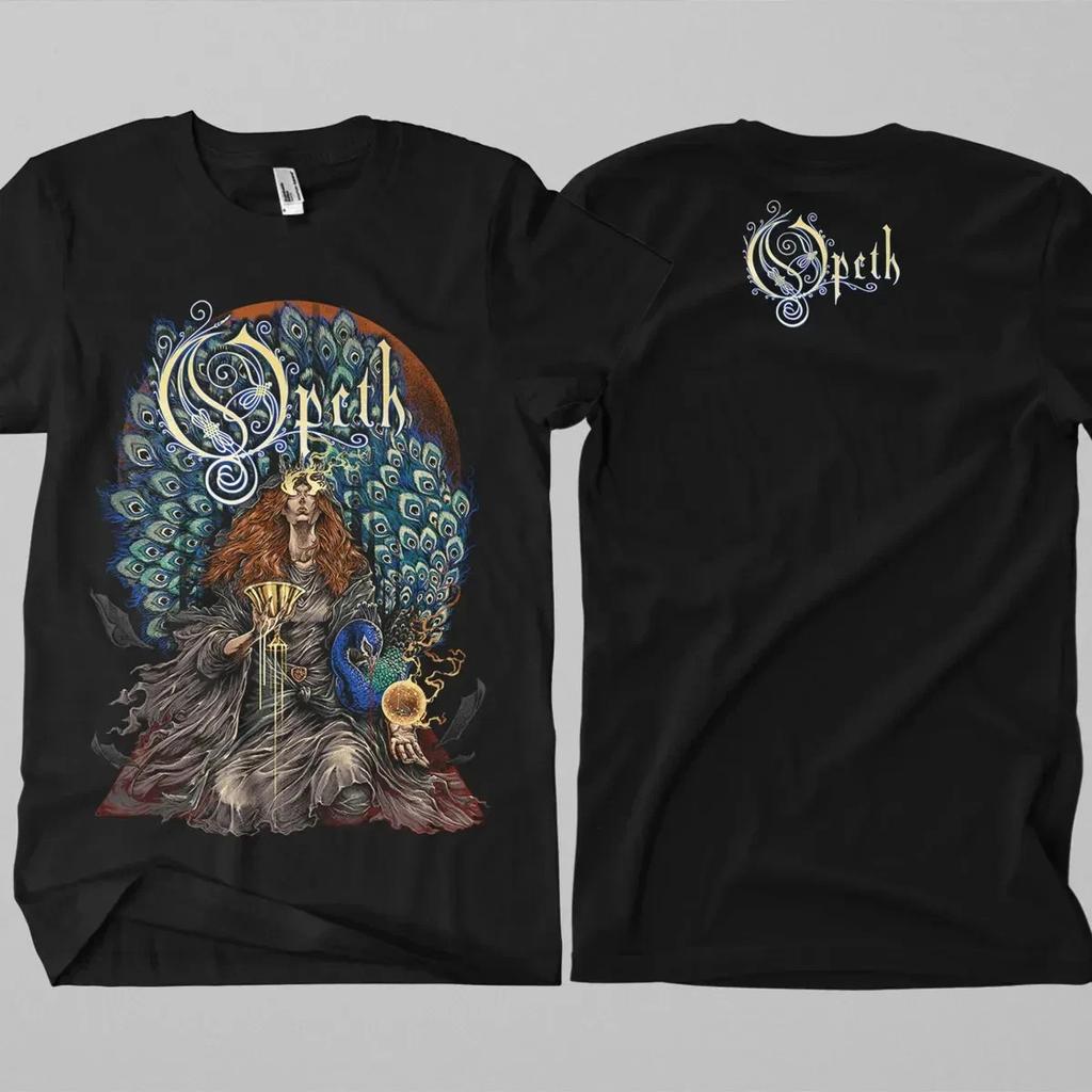 2 Sides Opeth - 'Sorceress '24' Black Cotton S-5XL T-Shirt