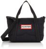 Hunter Нейлоновая мини-сумка-тоут с верхним клапаном UBS1203KBM для женщин, Черный,
