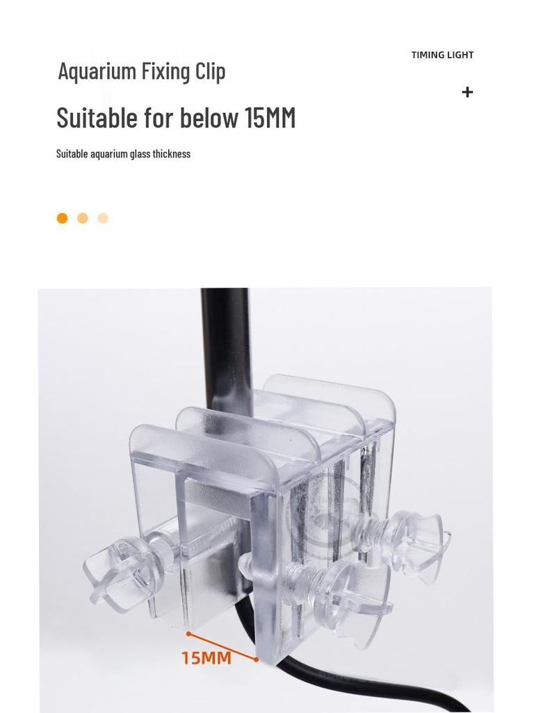 Xinma Waterproof LED Aquarium Spotlight - Adjustable COB Light for South American Tank and Aquatic Plants