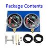 Vacuum Gauge Balancer With Hose Instrumentation For 2-cylinder Machines