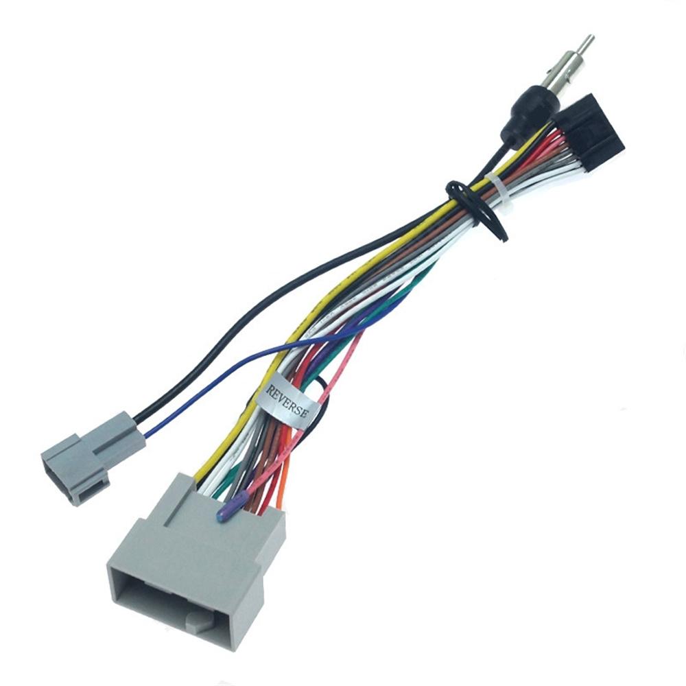 16-контактный стерео аудио GPS адаптер жгута проводов для Honda Fit City Greiz 2014-17