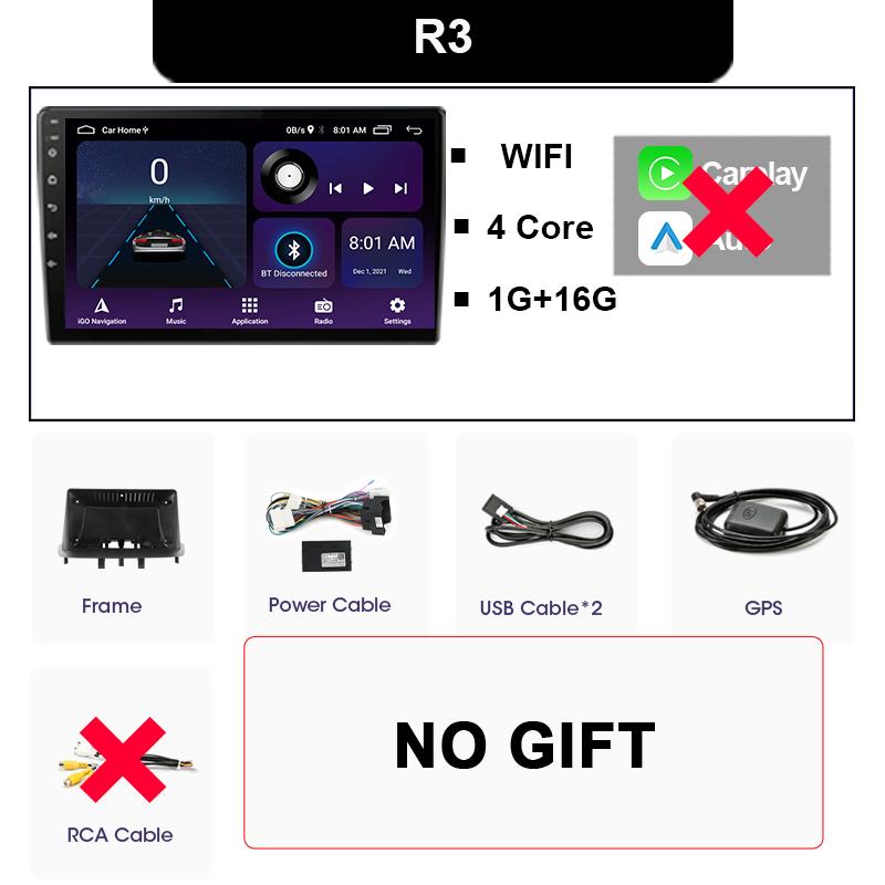 Srnubi Android14 UIS7865 Wireless Carplay& Auto For Renault Megane 3 2008-2014 Car Radio Multimedia Stereo GPS Bluetooth5.0 FM