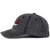 Новая унисекс washed cotton кепка с вышивкой Дьявола, бейсболка для мужчины, женщины, повседневная, для улицы, папина кепка