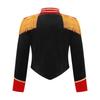 Boys Girls Drum Major Team Uniform Nutcrackers Costume Set Marching Band Tassel Jacket Coat Hat Outfits for Drummer Performance