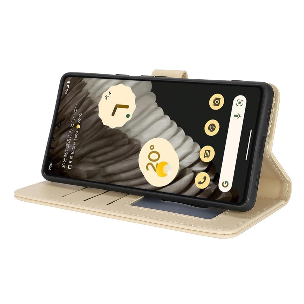 For Google Pixel 7 Pro 5G Stand Case Shockproof Leather Wallet Phone Cover