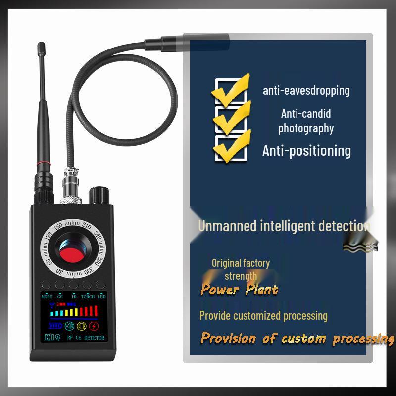 K19 Wireless Strong Signal GPS Camera and Bug Detector - Anti-Peeping, Anti-Eavesdropping, Anti-Positioning Scanner