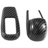 Reliable-Carbon Fiber ABS Car Gear Shift Knob Trim Cover for Subaru WRX 2013-2018 Forester 2012-2017 XV-ABIQ