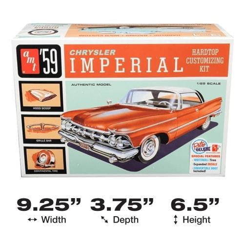 AMT 1/25 Scale 1959 Chrysler Imperial Plastic Model Kit AMT1136 (Molded Color)