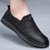 Мужские повседневные мокасины слипоны кожаные туфли модные мужские мокасины мягкие дышащие туфли удобные ленивые туфли на плоской подошве мокасины
