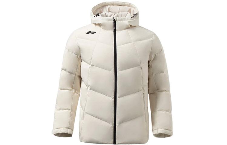 Li Ning Пуховик Зимний Мужской Белый AYMR017-8