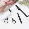 3 шт./компл. нож для нарезки бровей зажим для бровей ножницы для бровей красота макияж косметический инструмент