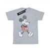 Girls Mickey Mouse Walking Cotton T-Shirt