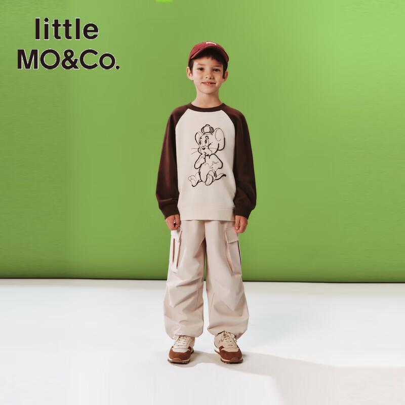 little MO&Co. Tom & Jerry Girls' 2025 Autumn Raglan Sweatshirt