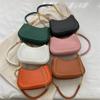 Fashion Simple Women Pack  Spring Summer Trendy Vintage Pu Leather Casual Female Chains Single Shoulder Bags