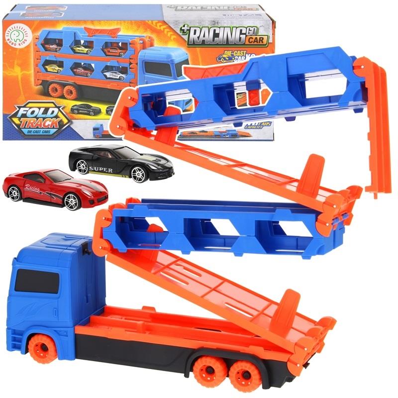 Truck Tow Truck Foldable Car Track Transporter Springs