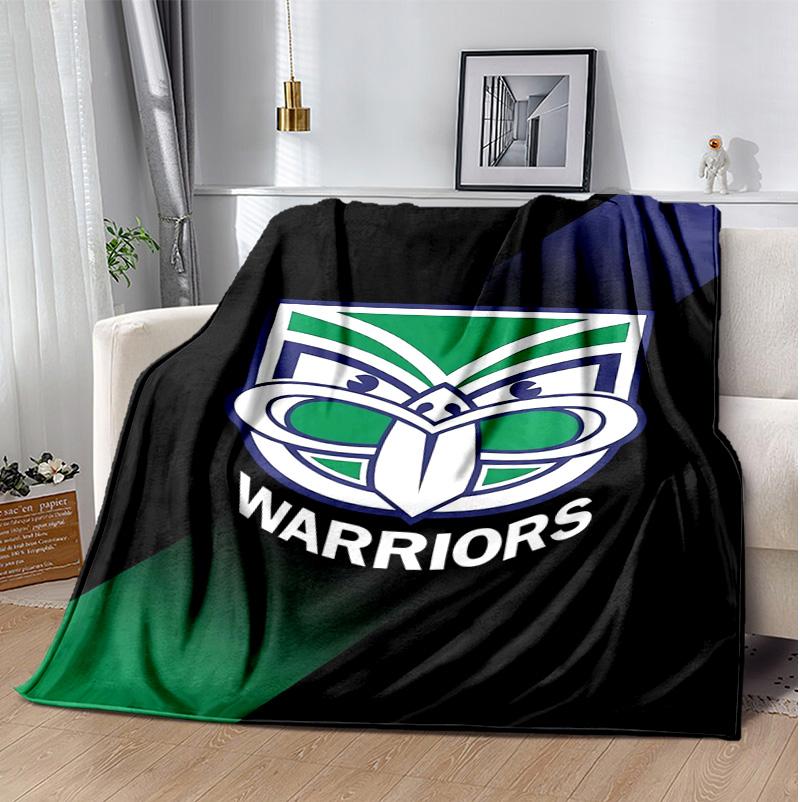 New Zealand Warrior Flannel Blanket Soft Warm All-Season Throw, Design for Camping, Car Travel, Hiking Sofa, Bed, Office Perfect Gift for Parties