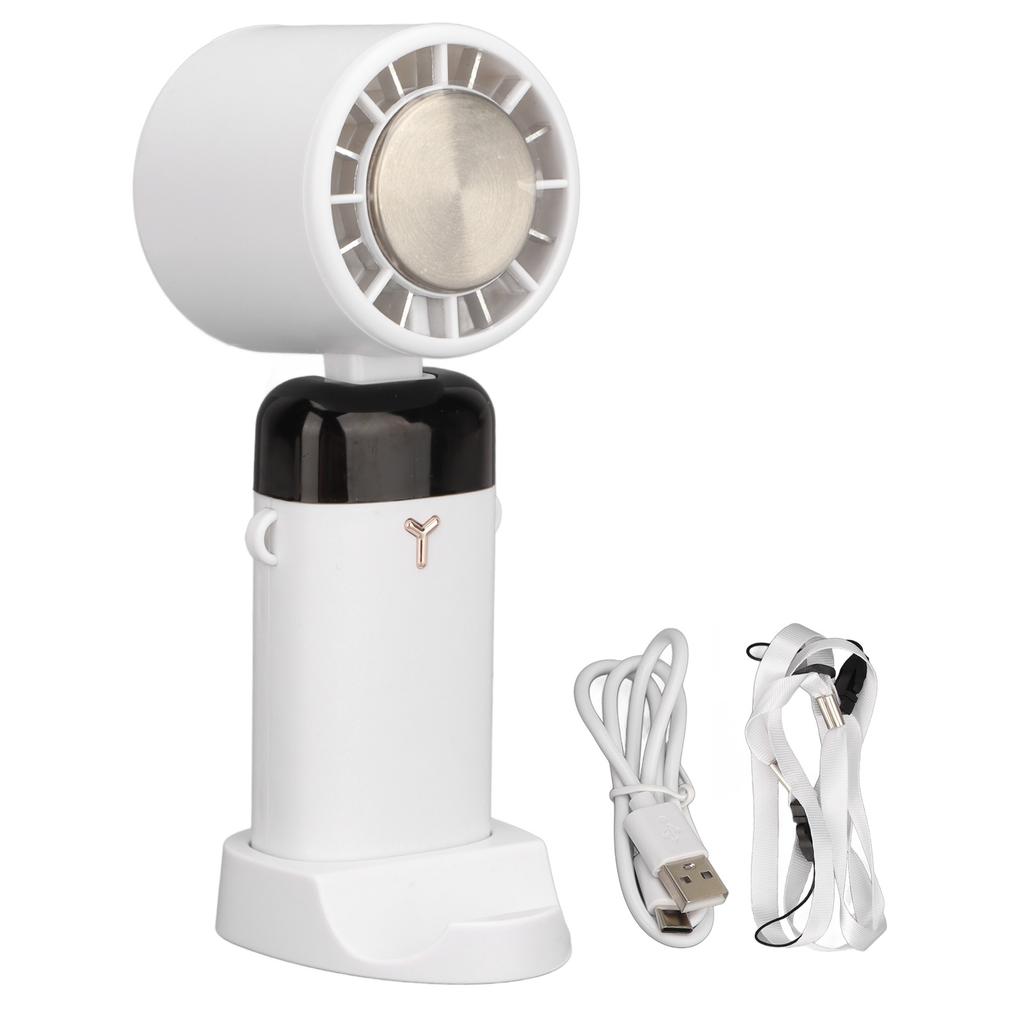 Handheld Fan Quiet Foldable Brushless Motor Digital Display 3600mah 3 Speed Cooling Fan for Outdoor