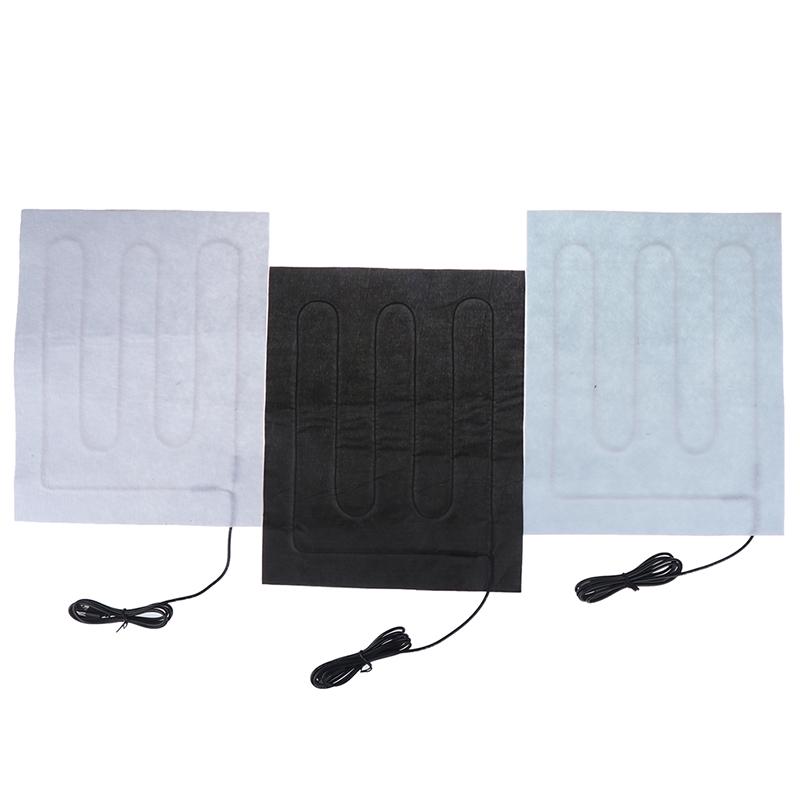 Коврик-грелка из углеродного волокна, 5 В, USB, 24х30 см