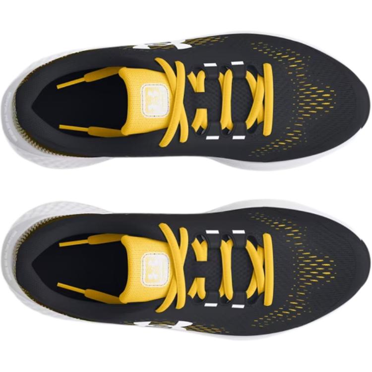 Under Armour Кроссовки Charged Rogue 4 GS Black Taxi Kids белые 3027106-003