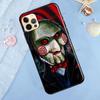 Saw Jigsaw Puppet Case For iPhone 13 Pro Max 12 Mini X XR XS Max SE 2020 8 7 Plus 11 Pro Max Phone Cover
