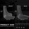 Комплект из 4 штук Для MG ZS MK2 PRO 2024 2025 2026 Гибрид Бензин Брызговики Защита от грязи Крыло Защитная крышка Передние Задние