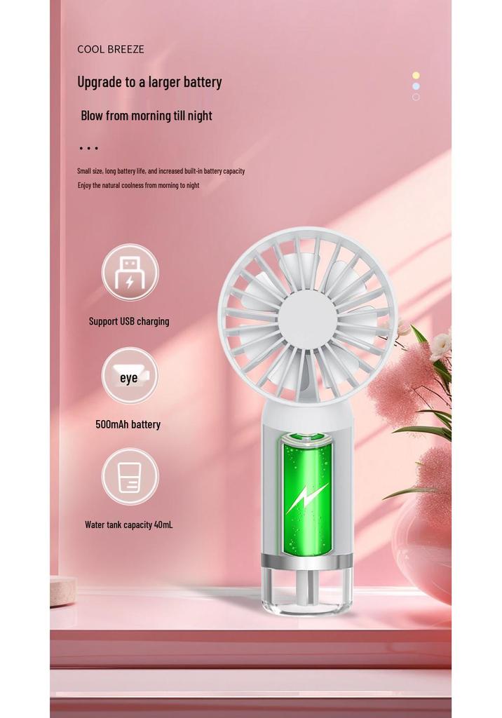 Portable Mini Handheld Cooling Fan for Cross-Border Live Broadcasts