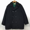 NEW YORKER Legend Wool Pea Coat Size LL Dark Navy Old Vintage