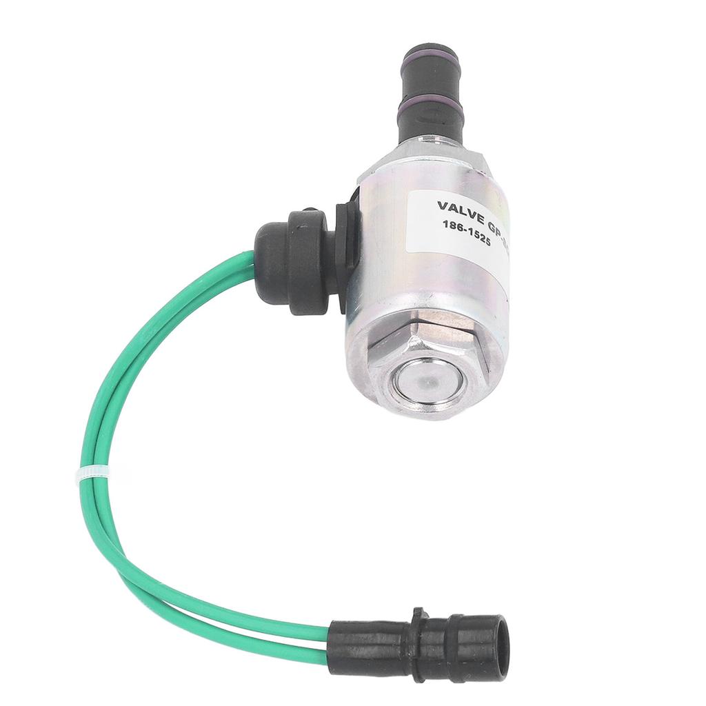 Solenoid Valve 186‑1525 9W2739 24V Alloy Steel for Caterpillar CAT D8R 135H 140H 143H 160H