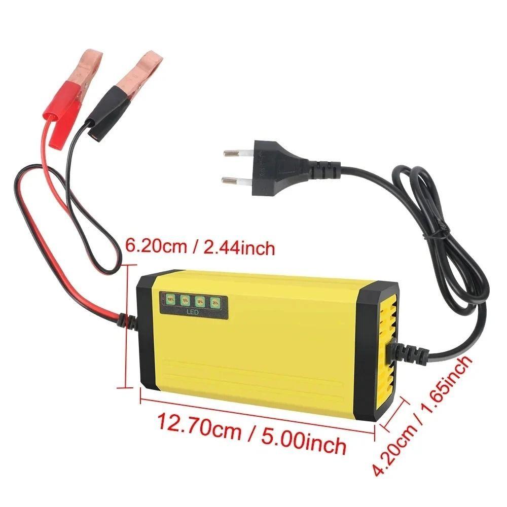 12V 2A Car Battery Charger LED Display Power Adapter Lead Acid Battery Charger  Lead Acid Battery
