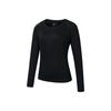 SAUCONY Comfortable Versatile Soft Round Neck Long Sleeve Sweater Unisex Sweater SA1250LT95T-BK001