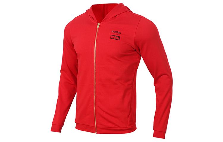 adidas Neo X MARVEL Куртки Мужские Красные С капюшоном Умеренные Другое EA0322