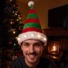 Universal Size Festive Hat Light Up Christmas Tree Hat, Striped Plush LED Party with Glowing Holiday Headwear Fur Trim, Cosplay Costume Accessory for