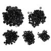 500pcs DIY Artificial Animal Eyes Black Flat Bottom Domed Sewing Crafting Buttons for Doll Kid Toys AccessoriesType 2