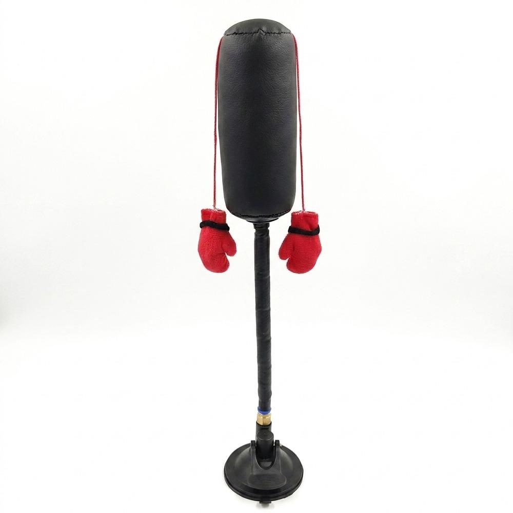 Self-standing Pet Punching Bag Toy Suction Cup Cat Boxing Game Interactive Cat Toy Indoor Play