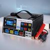 400A Heavy Duty Smart Battery Charger LCD Display Car Battery Charger 12/24V Intelligent Pulse Repair Charger High Power